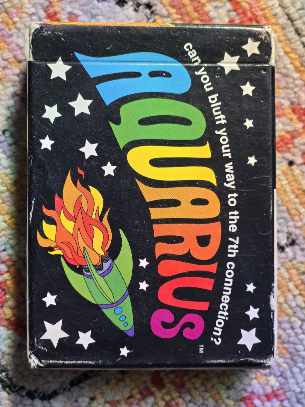 Aquarius Party Card Game - Rainbow Design